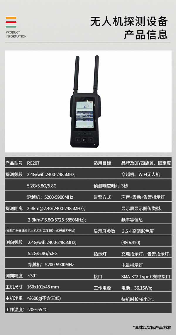 手持式侦测RC207型装备设备(图2)