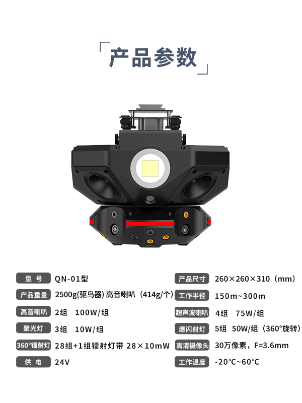 无人机驱鸟器 QN-01型(图3)