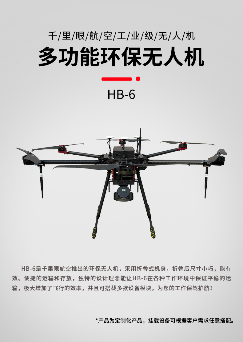 环保无人机 HB-6型(图1)